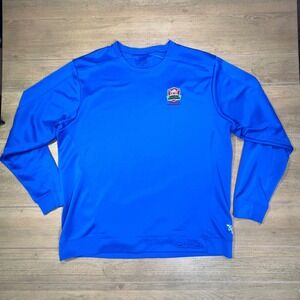 Ogio Mens Blue Senior PGA Championship 2015 Golf Pullover Sweatshirt LRG vintage
